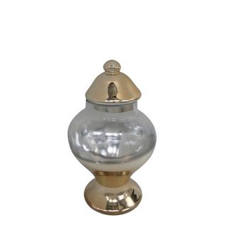 Cero Glass Jar Small Gold