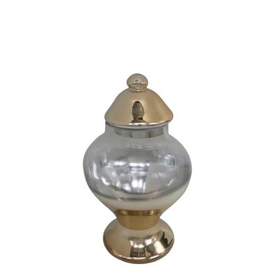 Cero Glass Jar Small Gold