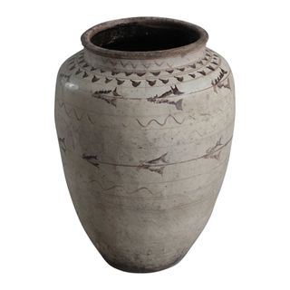 Xi'an 130 Year Old Terracotta Vase 0410322-9