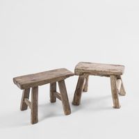 Shandong 120 Year Wooden Mini Stool