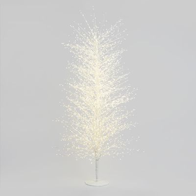 White Forest Light Up Tree Extra Large 210cm