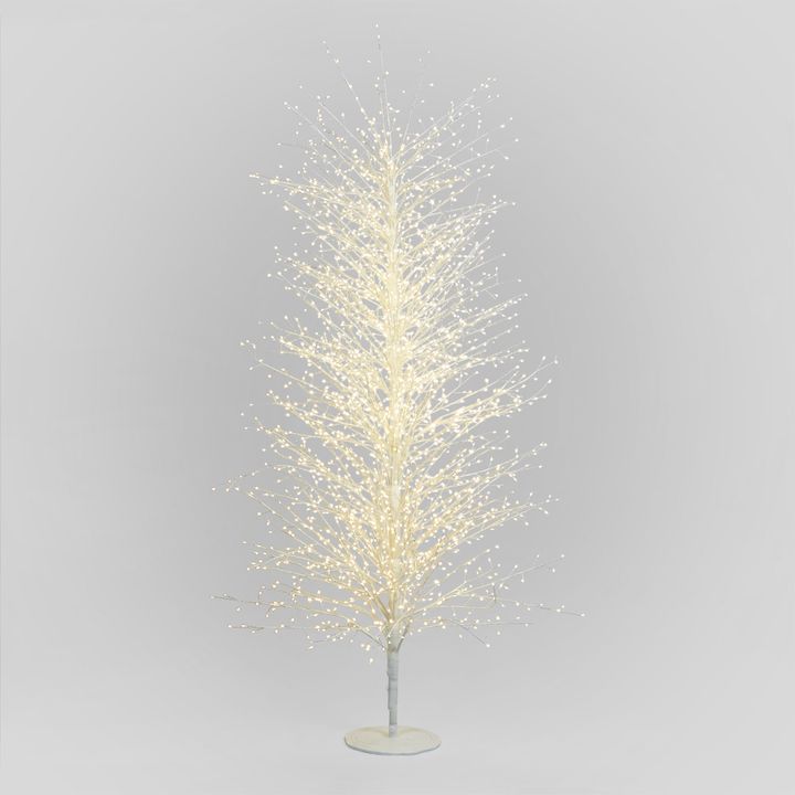 White Forest Light Up Tree Extra Large 210cm