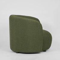 Plume ArmChair Olive Boucle