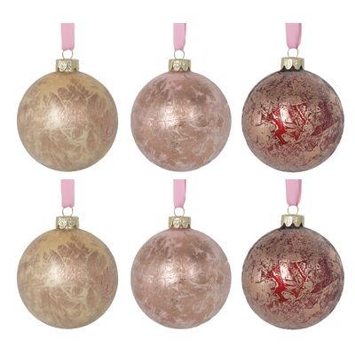 Cherie Boxed Set of 6 Baubles