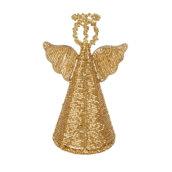 Bisoir Beaded Angel Gold