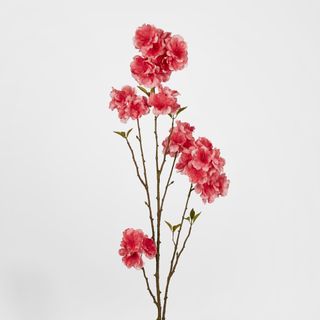 Peach Blossom Spray 118cm Light Pink