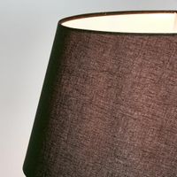 Linen Taper Lamp Shade XL Black