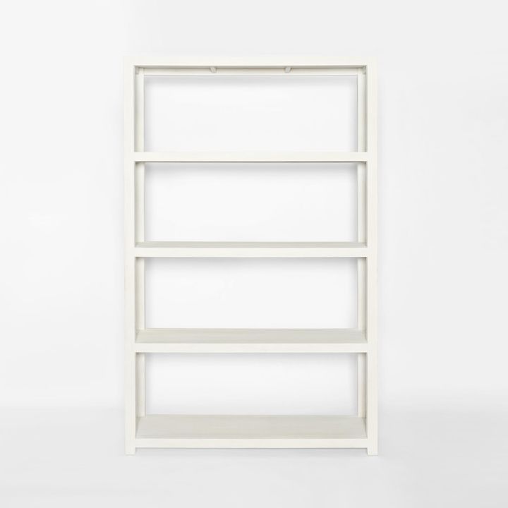 Carfu Wooden Shelf 150x40x240 White