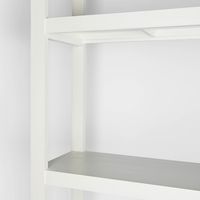 Carfu Wooden Shelf 150x40x240 White