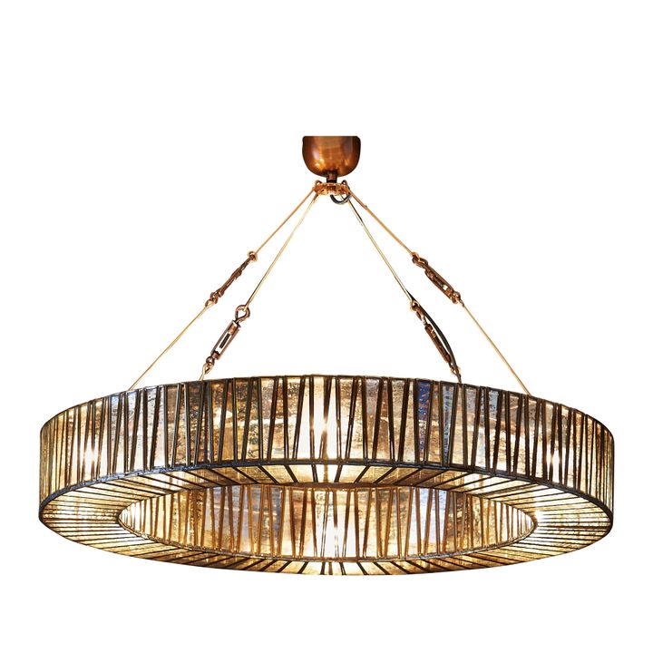 Chelton Ceiling Pendant Brass