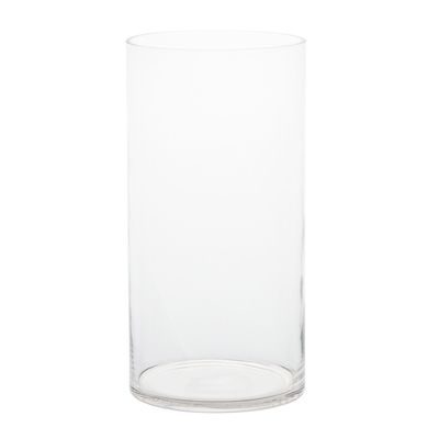 Cylinder Glass Vase 20x40cm