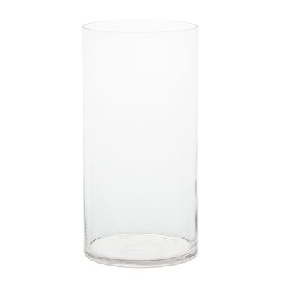 Cylinder Glass Vase 20x40cm