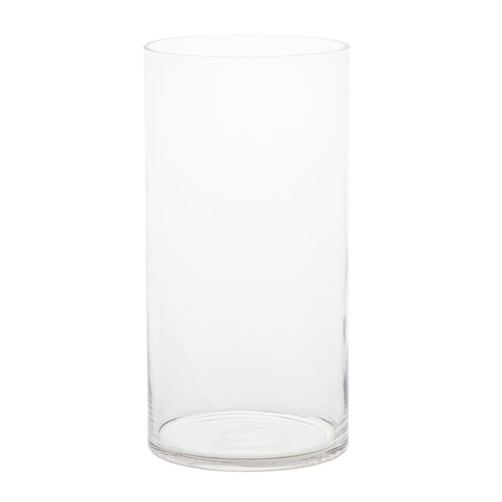 Cylinder Glass Vase 20x40cm
