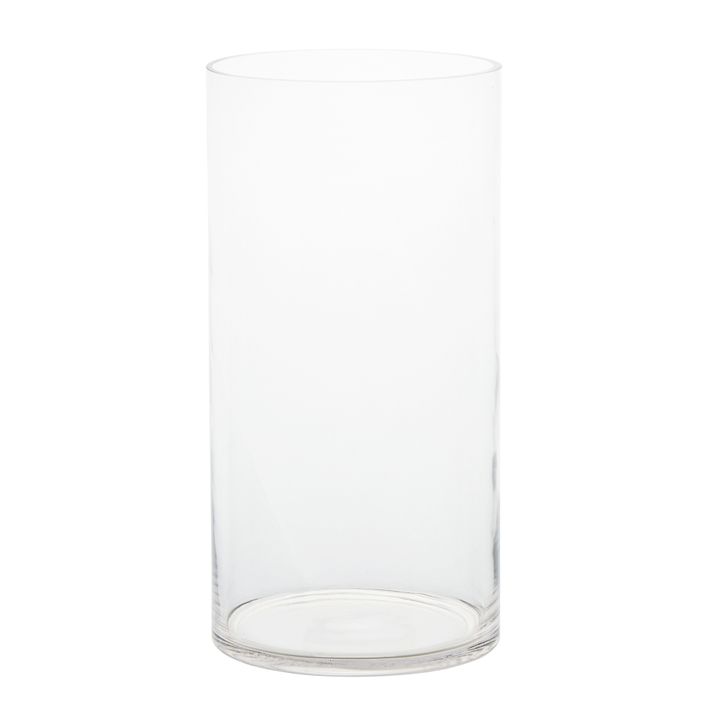 Cylinder Glass Vase 20x40cm