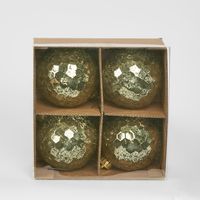 Glist Bauble (Set of 4) Light Green