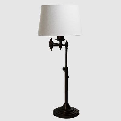 Macleay Swing Arm Table Lamp Base Black- Base Only