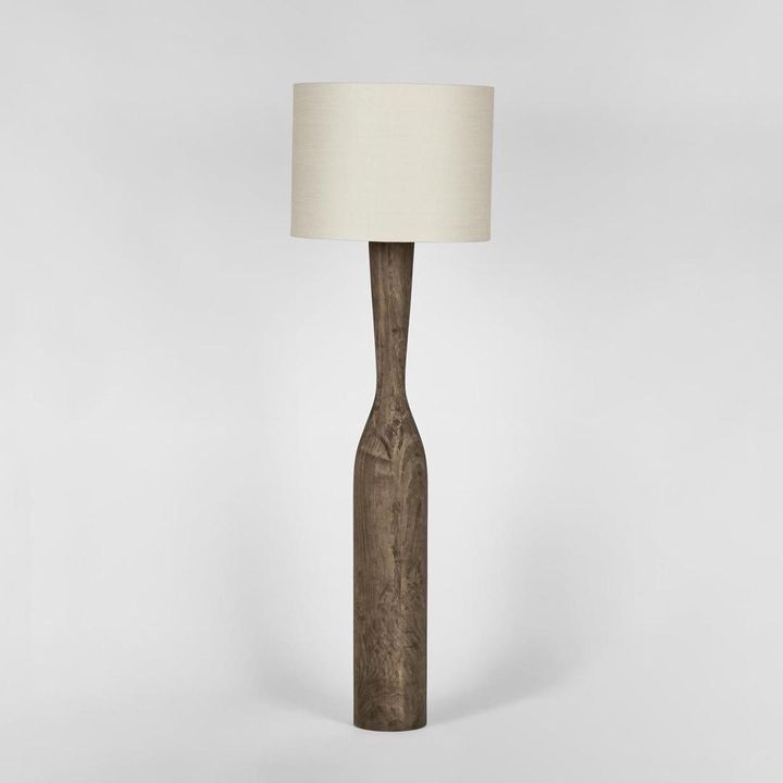Callum Timber Floor Lamp Base- Base Only