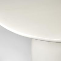 Olive Dining Table Top Round White - Top Only
