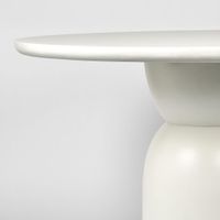 Olive Dining Table Top Round White - Top Only