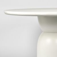 Olive Dining Table Top Round White