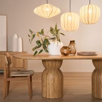 Olive Dining Table Round 120 Natural