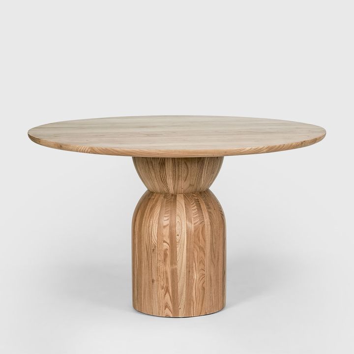 Olive Dining Table Round 120 Natural
