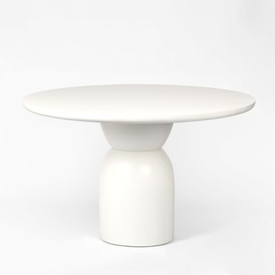 Olive Dining Table Round 120 White