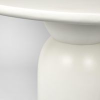 Olive Dining Table Round 120 White