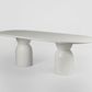 Olive Dining Table Oval 240 White