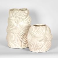 Thalia Vase Small White