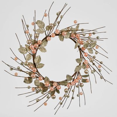 Assive Bead Wreath Pink