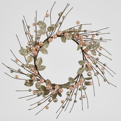 Assive Bead Wreath Pink