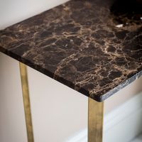 Emperor Console Table Marble