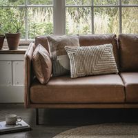 Wigmore Sofa Brown Leather