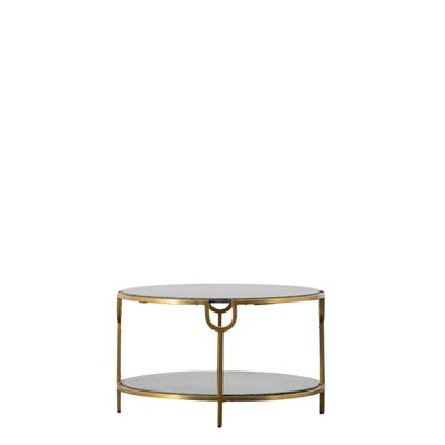 Weston Coffee Table Black Marble