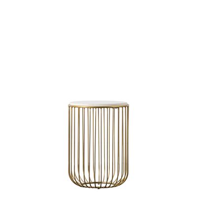 Riley Side Table Gold