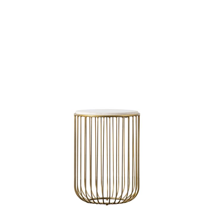 Riley Side Table Gold