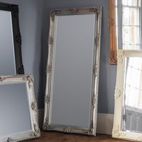 Abbey Leaner Mirror Silver