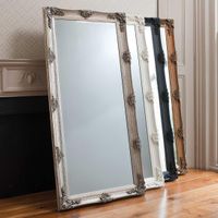Abbey Leaner Mirror Silver