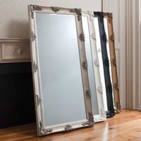 Abbey Leaner Mirror Silver