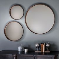 Reading Round Mirror Set of 2