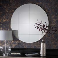 Boxley Round Mirror Silver