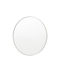 Bowie Round Mirror Silver