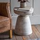 Milstead Side Table White Wash