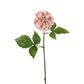 Dried Look Dahlia Stem Small 43cm Pink