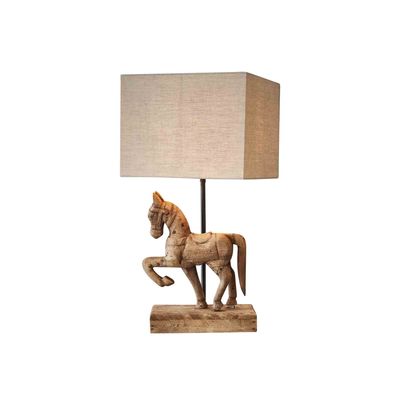 Bonnie Table Lamp Base Small Dark Natural