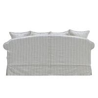 Slip Cover Only - Avalon Hamptons 3 Seat Sofa Stone Stripe