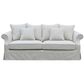 Slip Cover Only - Avalon Hamptons 3 Seat Sofa Stone Stripe