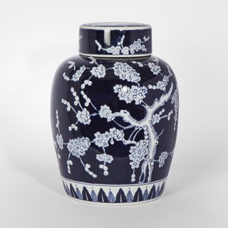 Cherry Blossom Lidded Jar