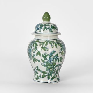 Meadow Parrot Ginger Jar Small